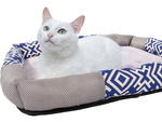Cama para gatos estera para dormir poste rascador corralito m