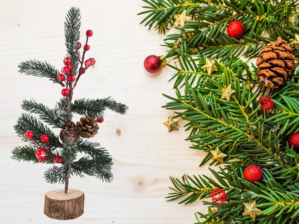 Vánoční dekorace stolní dekorace stolní vánoční stromek