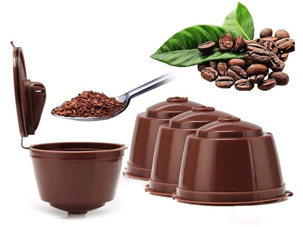 3 x opakovane použiteľné kávové kapsule dolce gusto