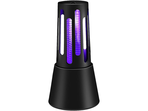 Lampe insecticide pour moustiques insectes mouches uv efficace 5w quiet brush