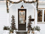 Crăciun decorativ ghirlandă decorare perete decorare ușă decorare crăciun decorațiuni