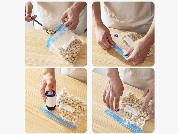 Bomba de vacío para bolsas de vacío alimentarias