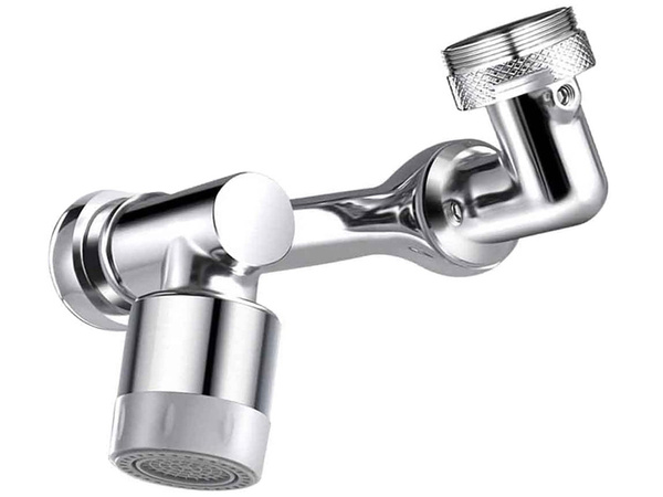 Rallonge de robinet perlator chrome 1080