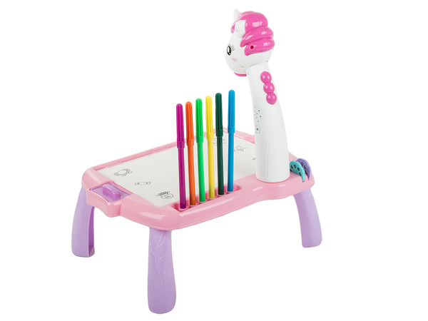 Retroproyector mesa de dibujo pizarra blanca rotuladores para niños rotuladores