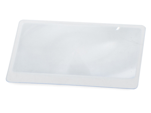 Lupa visit fresnel card 85x55mm