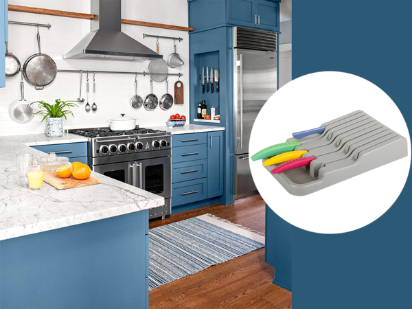 Organizer do szuflady na noże 9 przegródek wkład