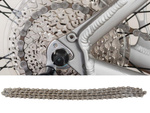 6/7/8-row bicycle chain 116 links mtb heavy duty with pin