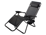 Garden lounger beach chair folding gravity zero
