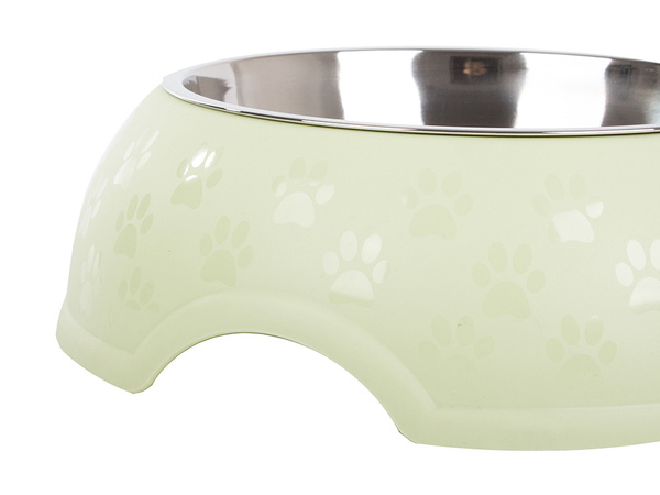 1200ml metal dog cat feeding bowl large