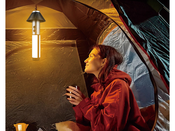 Turist lumina camping lanterna multifuncțional telescopic condus cort