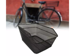 Nagy kerékpárkosár fém kerékpárkosár csomagtartóhoz erős csavaros rögzítéssel