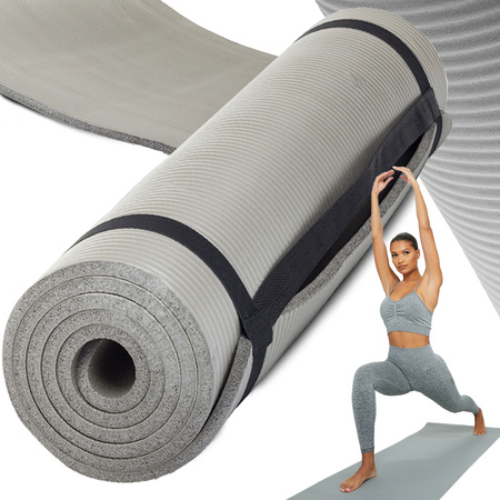Yoga pilates fitness-übungsmatte anti-slip dick areobic 180x60