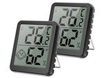 Digitálny teplomer mini meteorologická stanica izbový vlhkomer batéria magnet