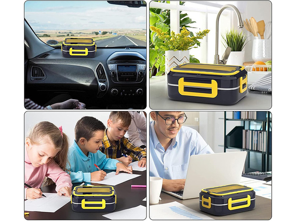 Boîte à lunch électrique conteneur chauffant pour les déjeuners de travail en camion