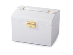 Jewellery casket organiser tray trunk