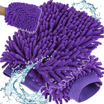 Gant en microfibre pour le nettoyage de la station de lavage à la main