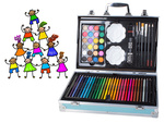 Набор художника для рисования в кейсе 145 шт.