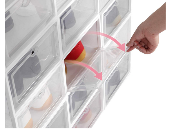 Cutie de pantofi organizator cutie container cu clapetă cabinet