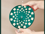 2pcs pots and pans silicone stovetop saucer tray