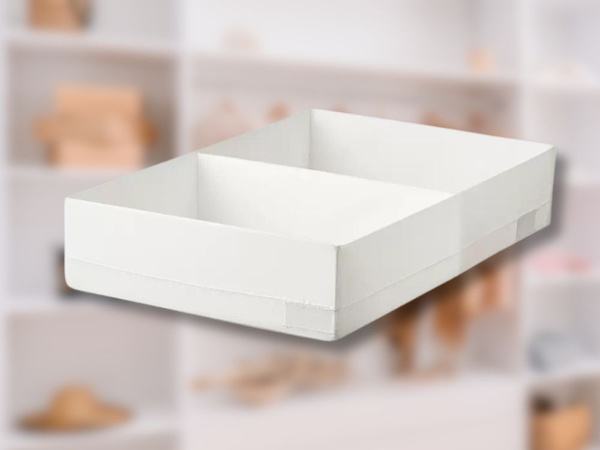 Unterwäsche sockenschublade kleiderorganisation mit trennwand weiss