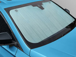Windschutzscheiben-sonnenschutzmatte für die hintere windschutzscheibe eines autos