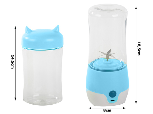Blender do smoothie przenośny usb bezprzewodowy kubek pojemnik na koktail