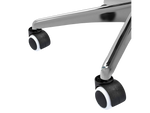Roulettes de chaise pivotante en caoutchouc 5pcs