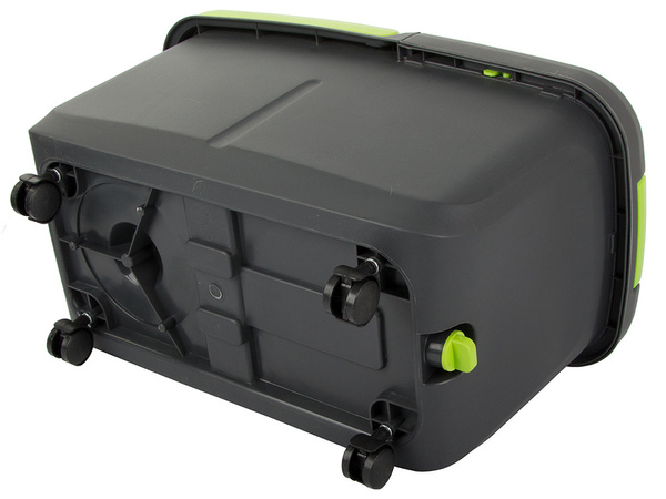 Mop rotativ rotativ 360 dispenser set găleată 2x tampoane din microfibră