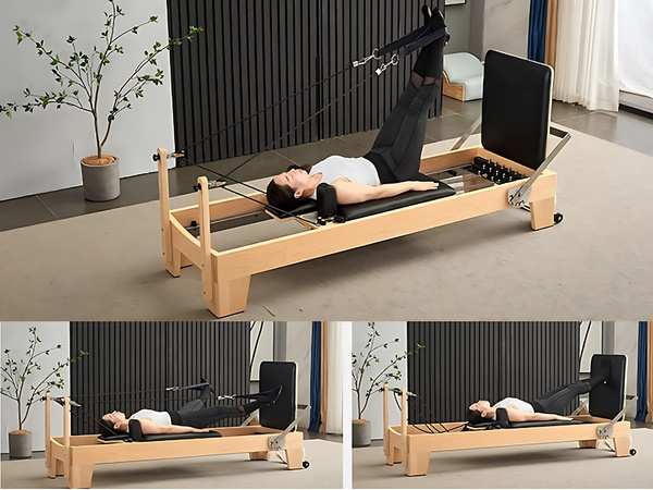 PILATES-ÜBUNGSBETT REFORMER FITNESS-TRAININGSGERÄT