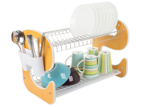 Spülmaschinentrockengestell doppelstöckig