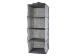 Organizador de armario estante colgante con 4 estantes 80cm