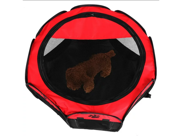 Zusammenklappbarer hundestall haustier bett katze käfig gross zwinger leicht