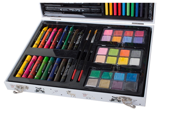 Artist's set for painting in case 64 pcs
