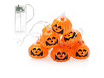 Lumières 10 led hanging pumpkins halloween 200cm glowing decoration pumpkin decoration