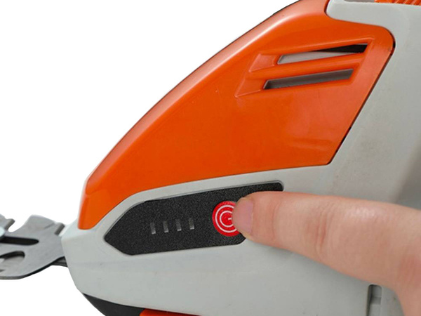 Akkumulátoros fűnyíró bokorvágó olló sövényvágó 2in1