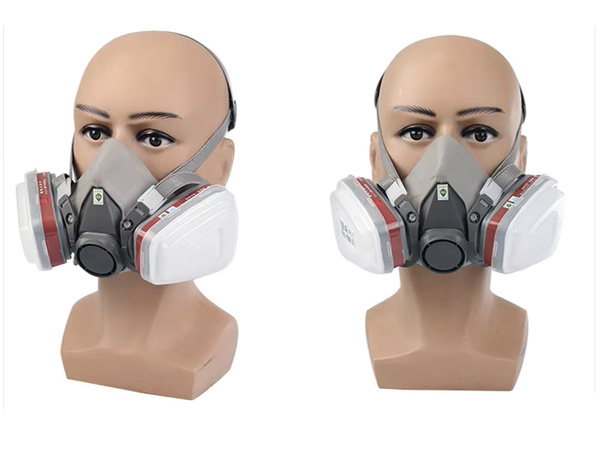 MASQUE DE PEINTURE DEMI-MASQUE DE PROTECTION ANTI-POUSSIÈRE FILTRES CARTOUCHES 6200