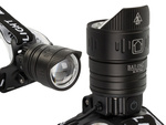 Latarka czołowa bailong led xhp360 powerbank zoom
