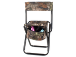 Rybářské křeslo s opěradlem a taškou na přenášení