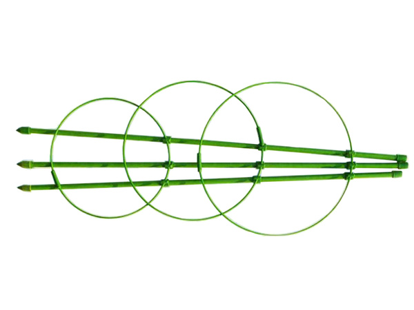 Květinový kroužek podpora rostlin kulatý stabilní žebřík