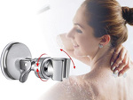 Support de combiné de douche tête pivotante ventouse forte douche