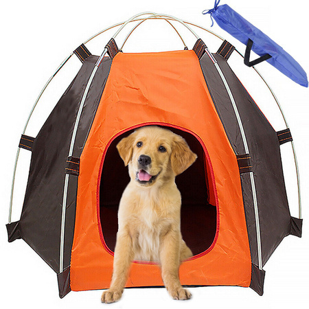 Cama de perro plegable impermeable casa de perro corralito portátil