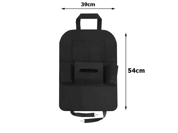 Automobilio sėdynių organizatoriaus apsauga iš veltinio