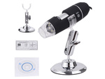 Digital mikroscop usb 8 led-uri smd 1000x lupa zoom