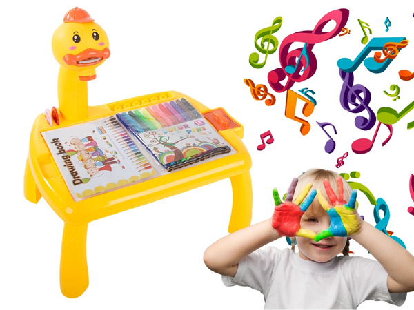 Retroproiector masă de desen whiteboard markere pentru copii markere