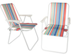 Skládací židle plážová plážová zahrada lehká pro kempování stan