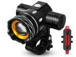 Bike light led t6 set front rear