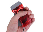 Dynamo kinetic torch 3 led rechargeable lamp