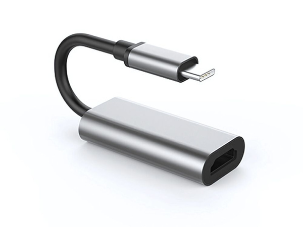 Adapter przejściówka kabel usb-c na hdmi 4k 60hz 18cm usb 3.1-c do laptopa