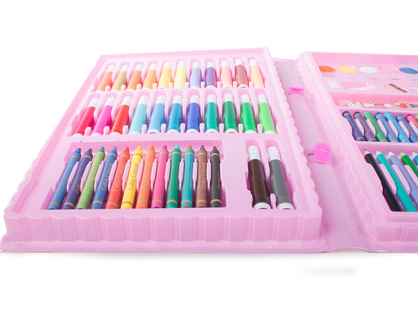 Mākslinieku komplekts gleznošanai korpusā 86 gab.