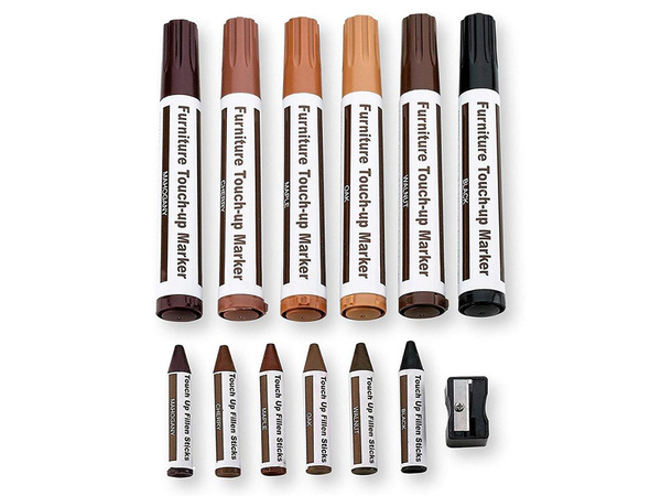 Zestaw naprawczy do naprawy mebli markery woski